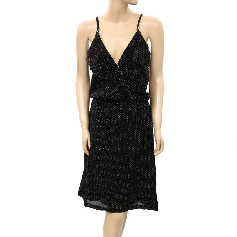 Petite Mendigote Paris Metallic Dotted Dress Black Jolie Jolie S New
